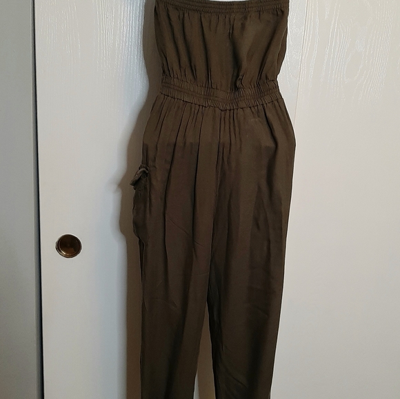 Strapless Jumpsuit, sz M, by Full Circle - Picture 3 of 4